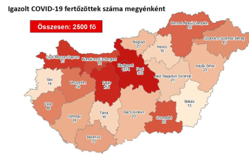 Újabb életeket követelt a koronavírus Magyarországon, megyénbek nőtt a fertőzések száma