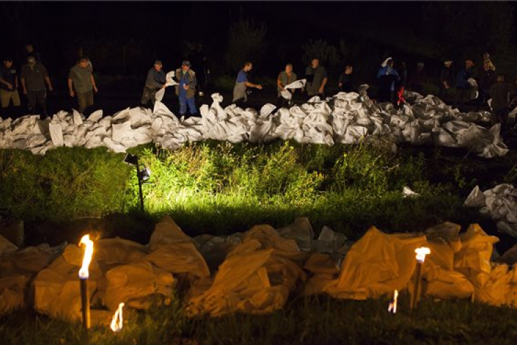 Megcsúszott a gát a maróci víztárolónál