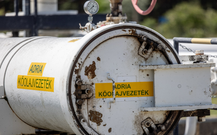 Megkezdődik szerdán az Adria kőolajvezeték kapacitásteszt-sorozata