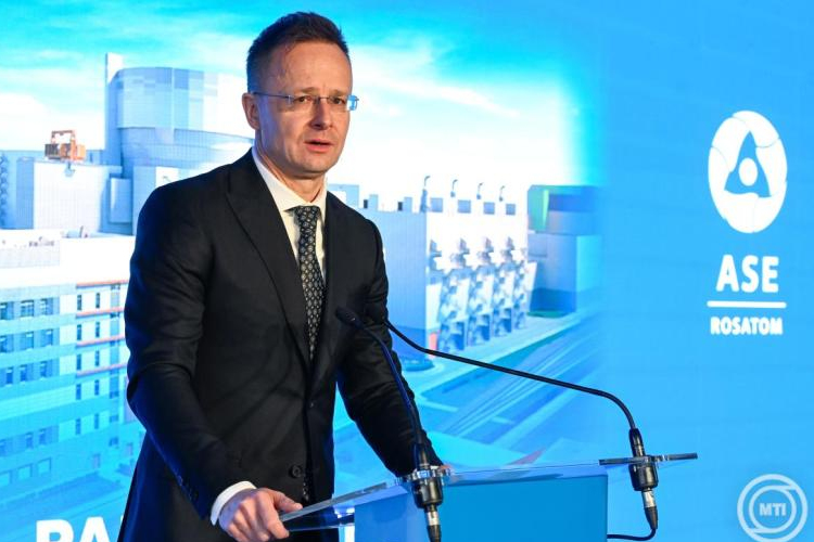 Szijjártó Péter: Paks II. mától jogilag és gyakorlatilag is építés alatt álló atomerőműnek minősül